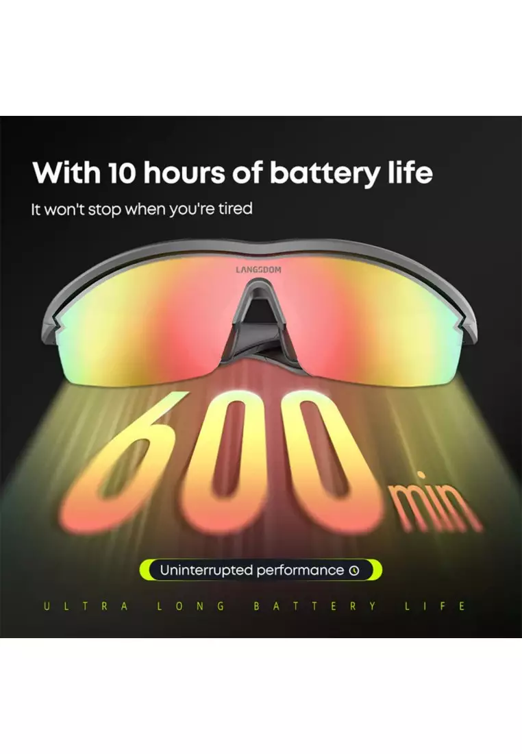 AirNova 定向傳音跑步眼鏡 - 白