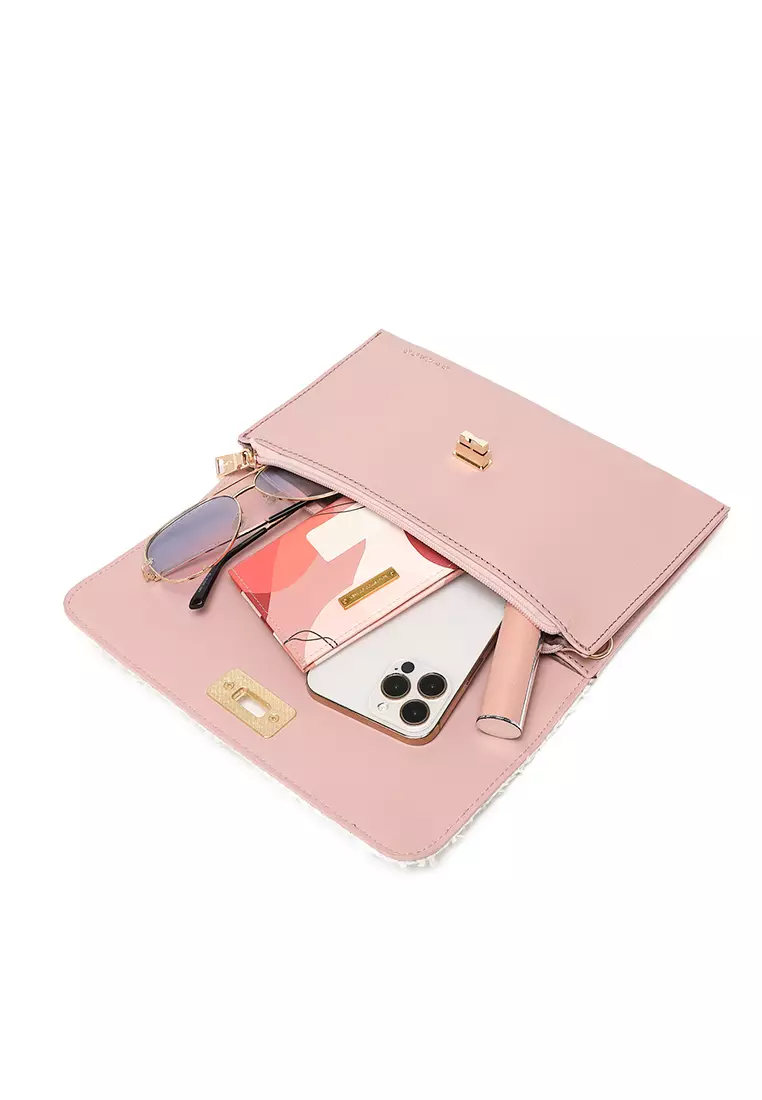 GYKACO BRIGITTA Pink - Dompet & Clutch Wanita - Fashion Wallet & Clutch