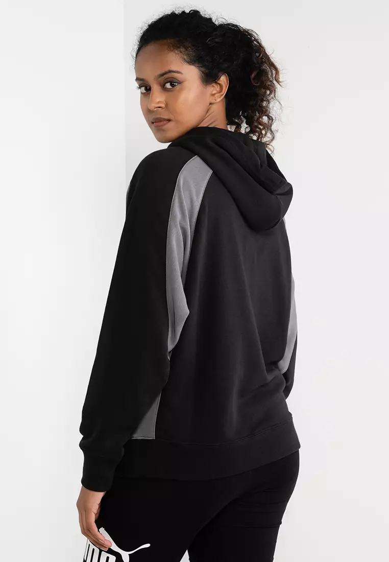 Puma classic embroidered 2024 overhead hooded top