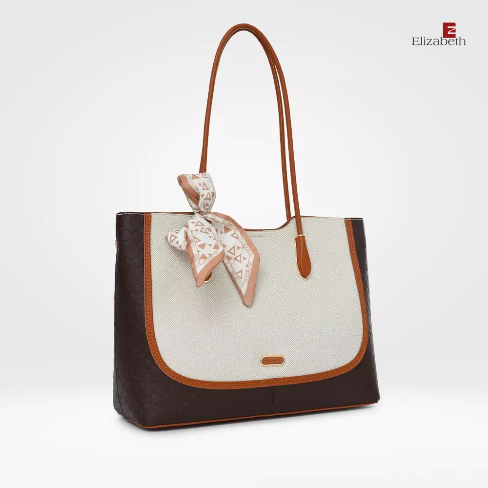 Tas Elizabeth Tote Bag 0706-2167 Brown