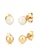 ELLI GERMANY gold Minimal Ball Ear Studs Set D9534AC1FC908AGS_2