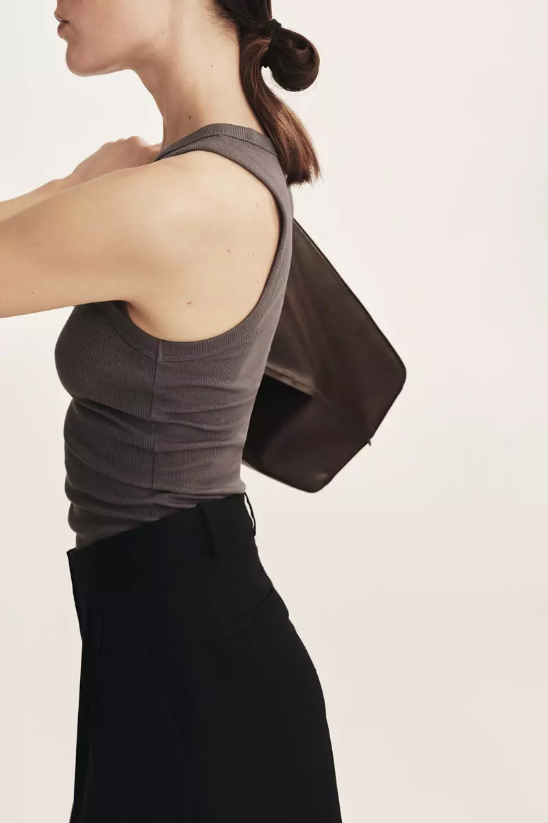 Wide linen-blend culottes