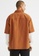 H&M orange Oversized Fit Short-Sleeved Oxford Shirt 36E19AA14E1DBEGS_2