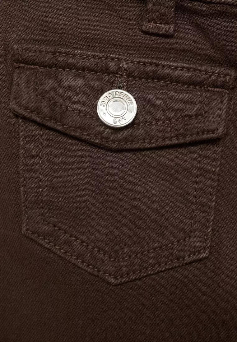 Flared Jeans with Pocket