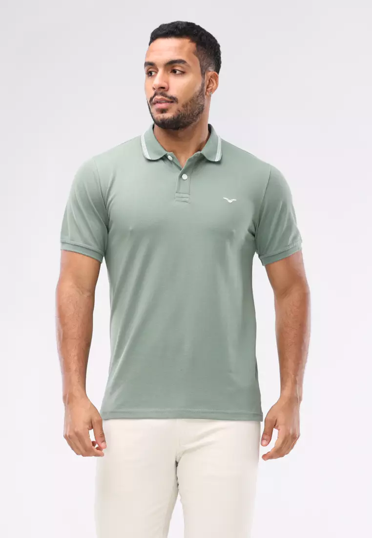 Cvc Collared Shirt Pique