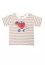 Chestnut Stripe/Heart