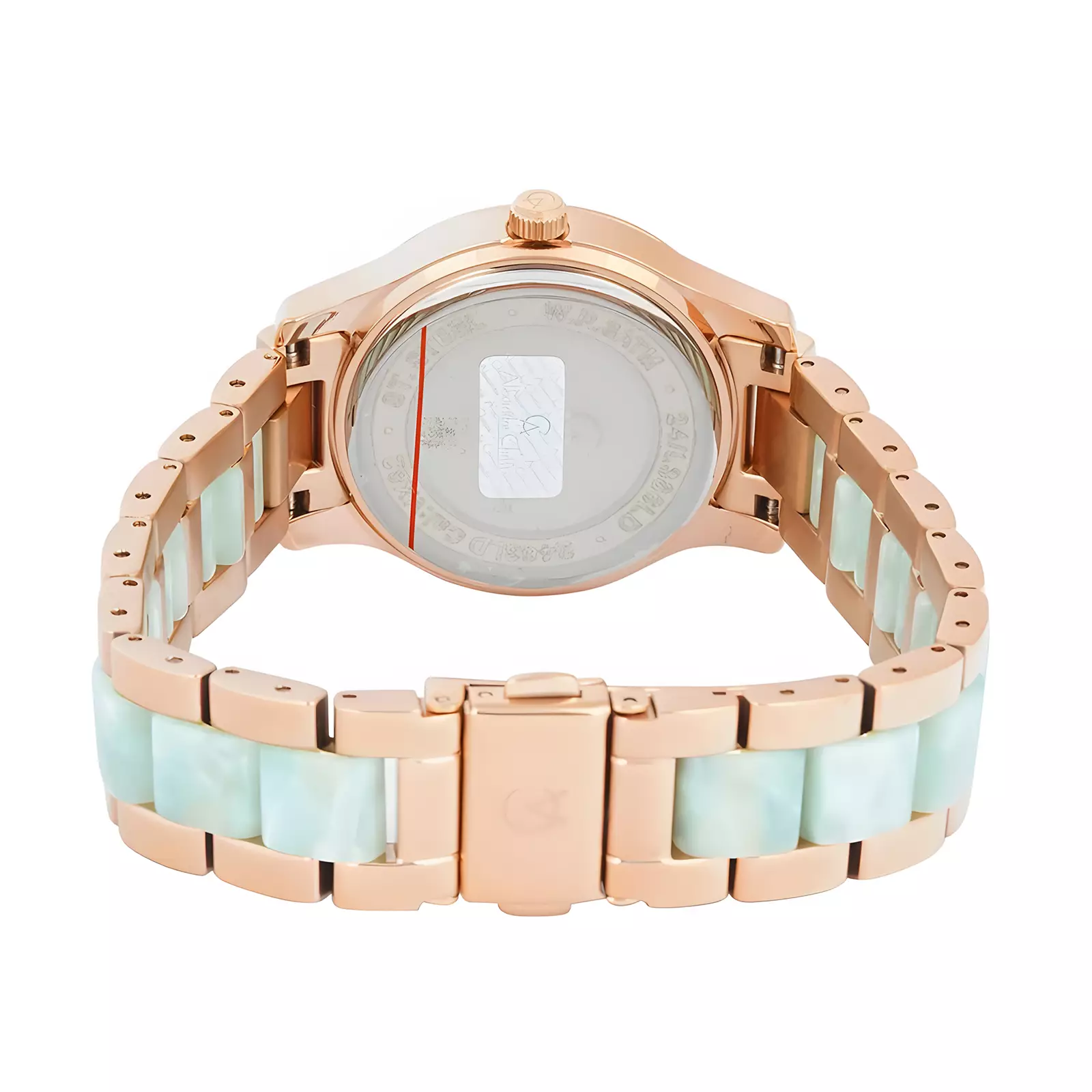 Jam Tangan Analog Wanita - Passion Series - Rose Gold Light Green - Stainless Steel - 2463 LDBRGLG