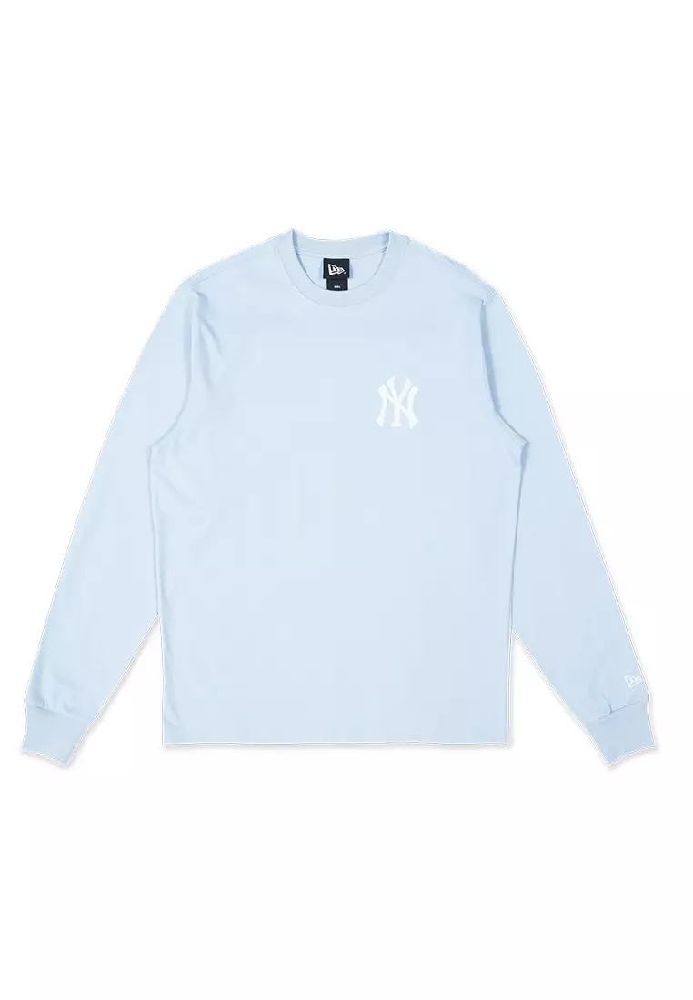 Buy New Era New York Yankees MLB Color Era Soft Blue Long Sleeve T