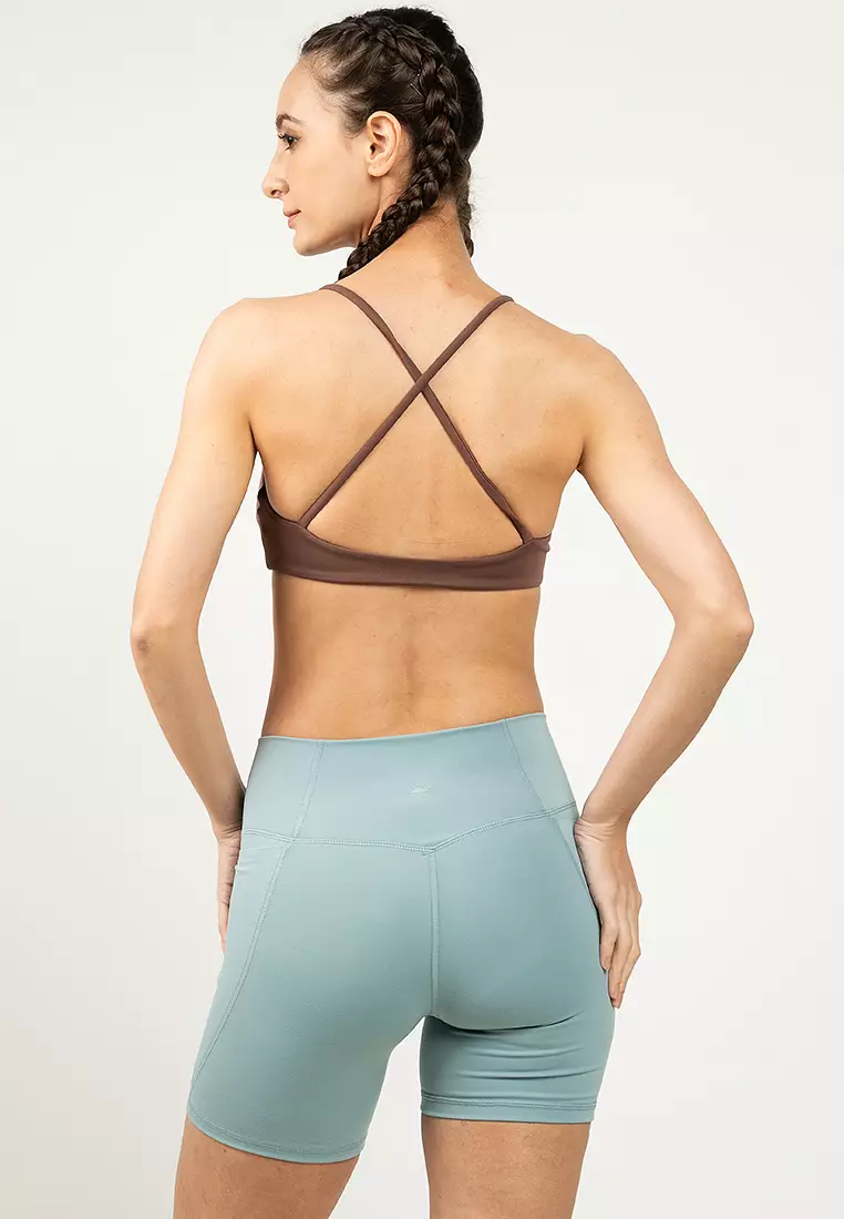 Ultra Soft Minimal Strappy Crop Bra