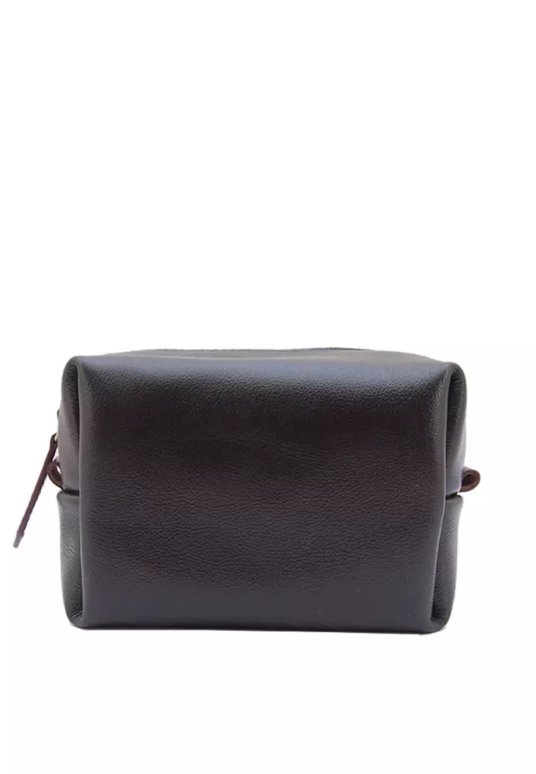 Buy The Tannery Manila Ream Leather Pouch 2024 Online | ZALORA Philippines