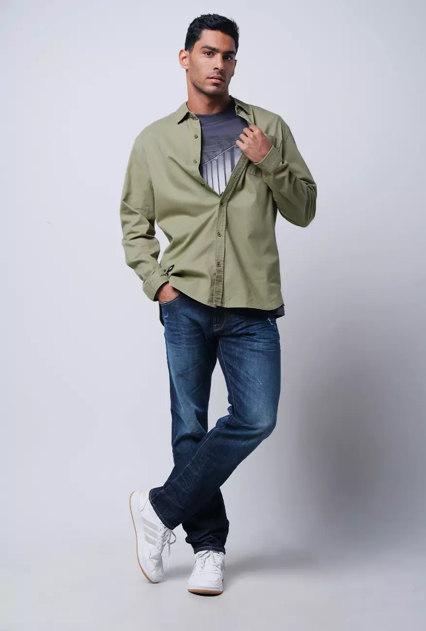 Kemeja Pria Regular Vessel