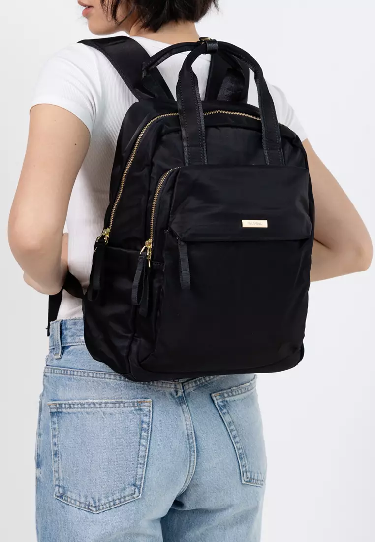 Premium Oxford Nylon Laptop Backpack with Top Handle