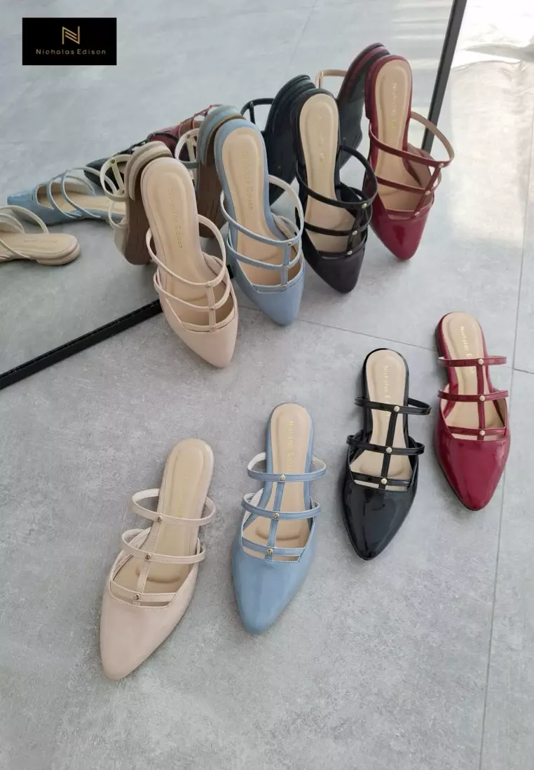 Nicholas Edison Flat Nabila Blue