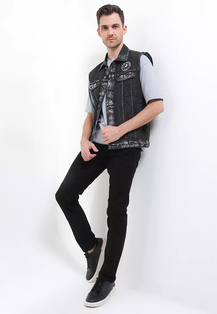 Cotton Denim Jacket MJV198WH