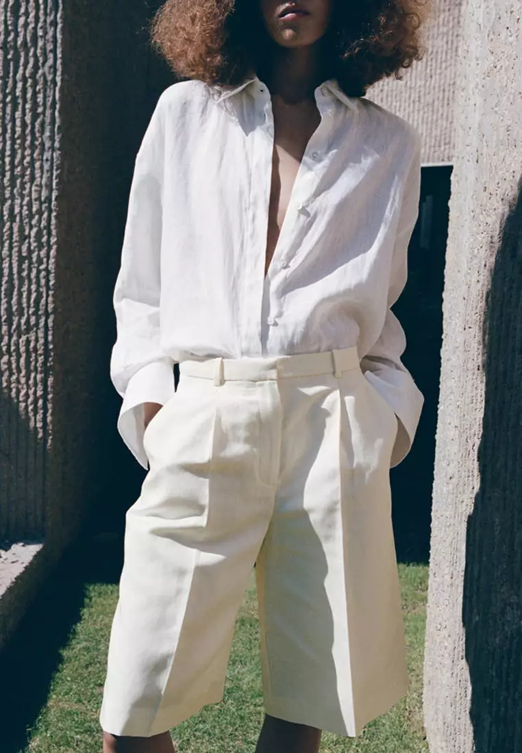 Straight Bermuda Shorts