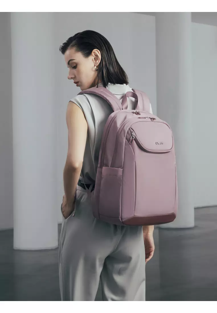 Urban Casual Shockproof 15.6 Laptop Compartment Waterproof Backpack for Women