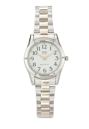 Qesprit 門市877J404Y 拼色不銹鋼手錶, 錶類, 飾品配件