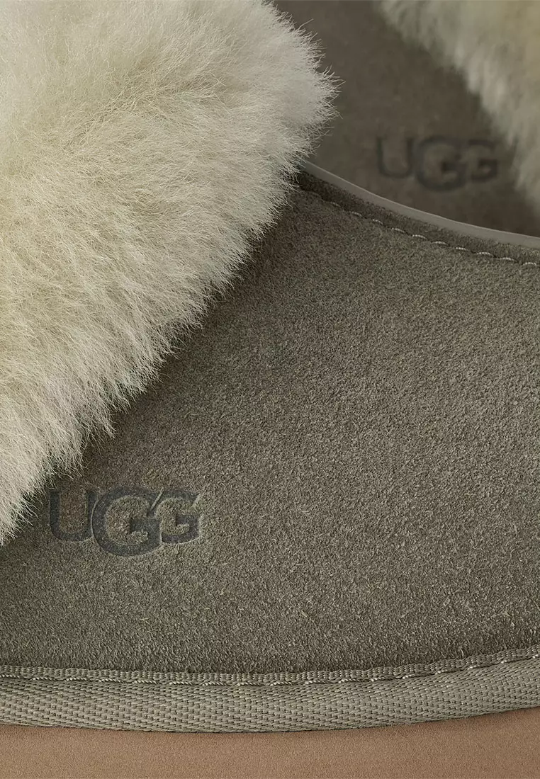 Women's Disquette Slipper - Moss Green / Muted Brass (1122550-MRNM)