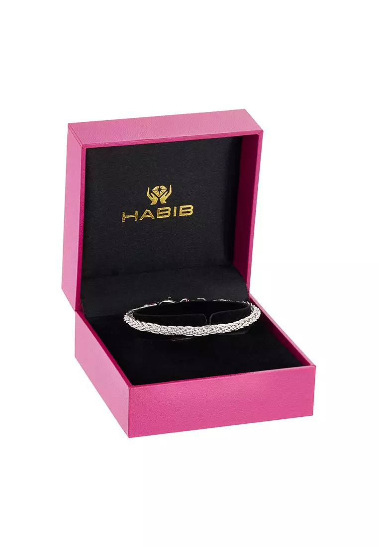 HABIB 925 Silver Bracelet SPR2 SUN1 X1007(W)
