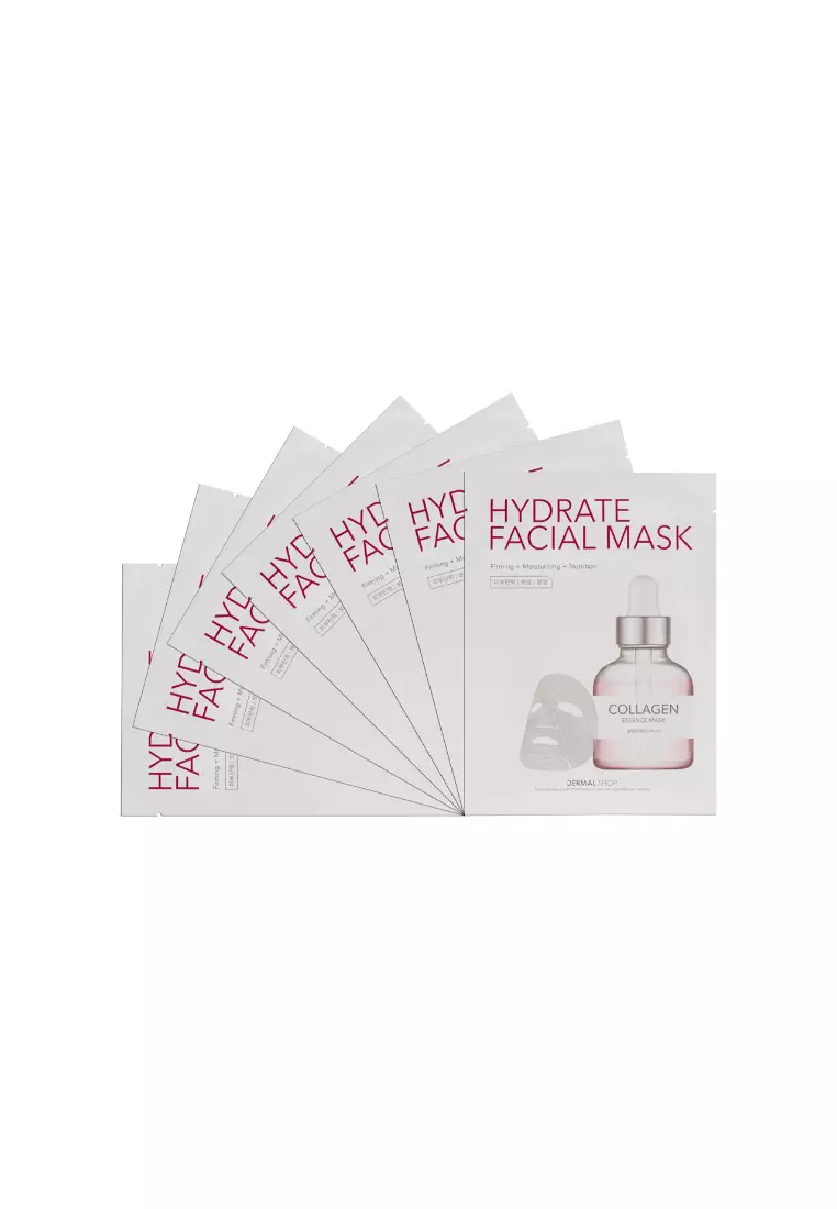 DERMAL SHOP Hydrate Facial Mask Collagen 7piece