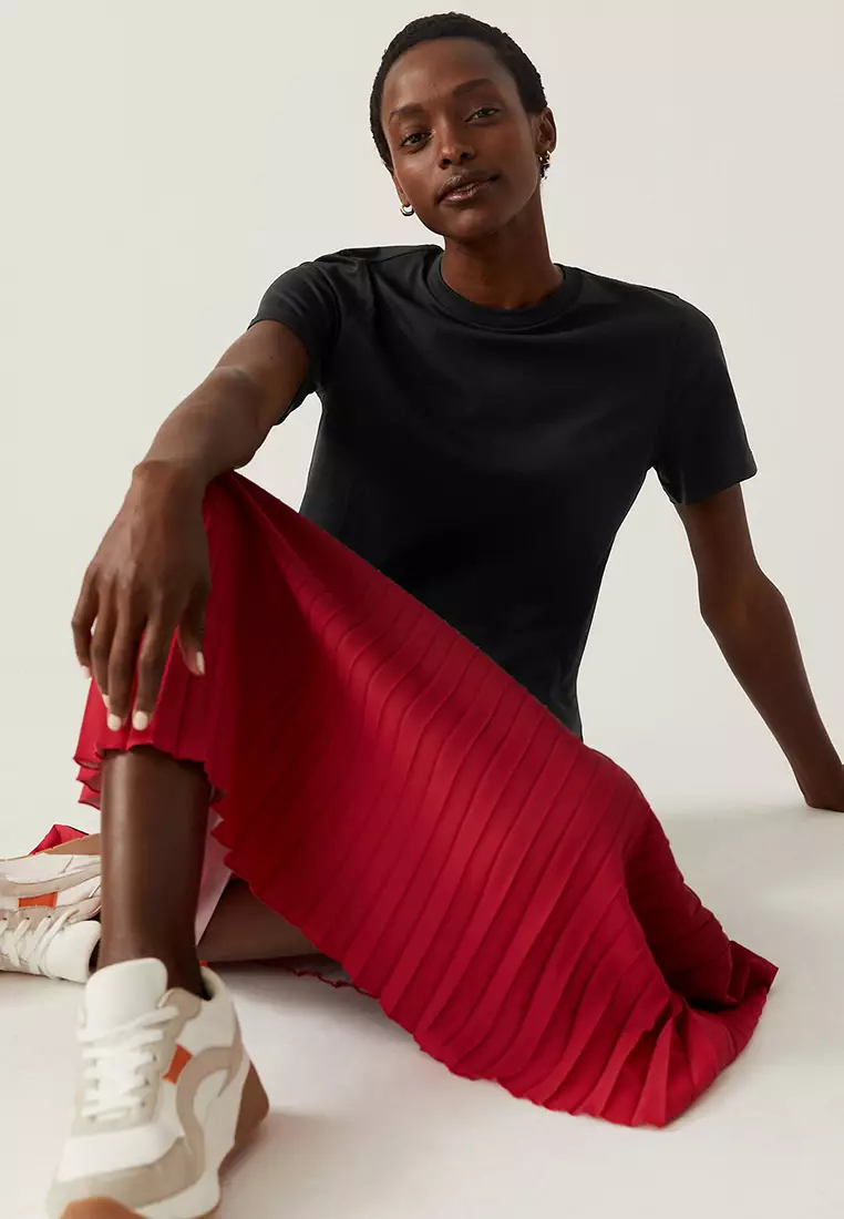 Pure Cotton Crew Neck Modern Tee