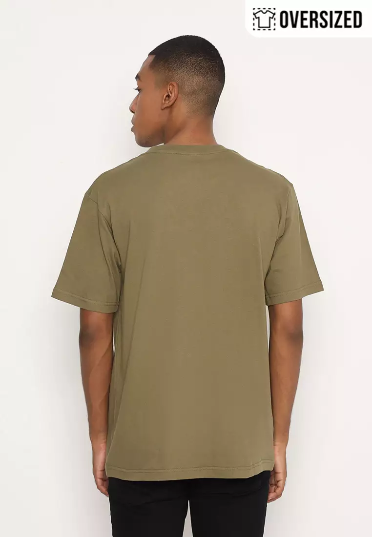 RBJ T-Shirt Cotton Oversized Pria 2079330011