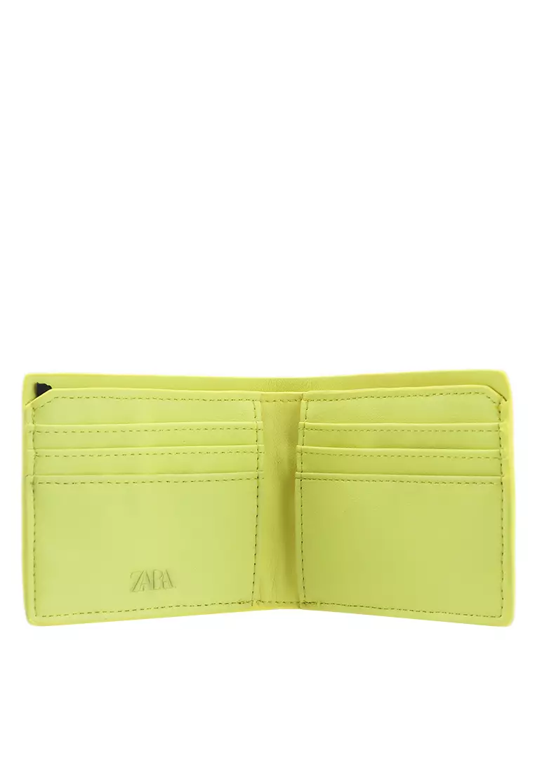 ZARA Faux Leather Bifold Wallet 2024 | Buy ZARA Online | ZALORA Hong Kong