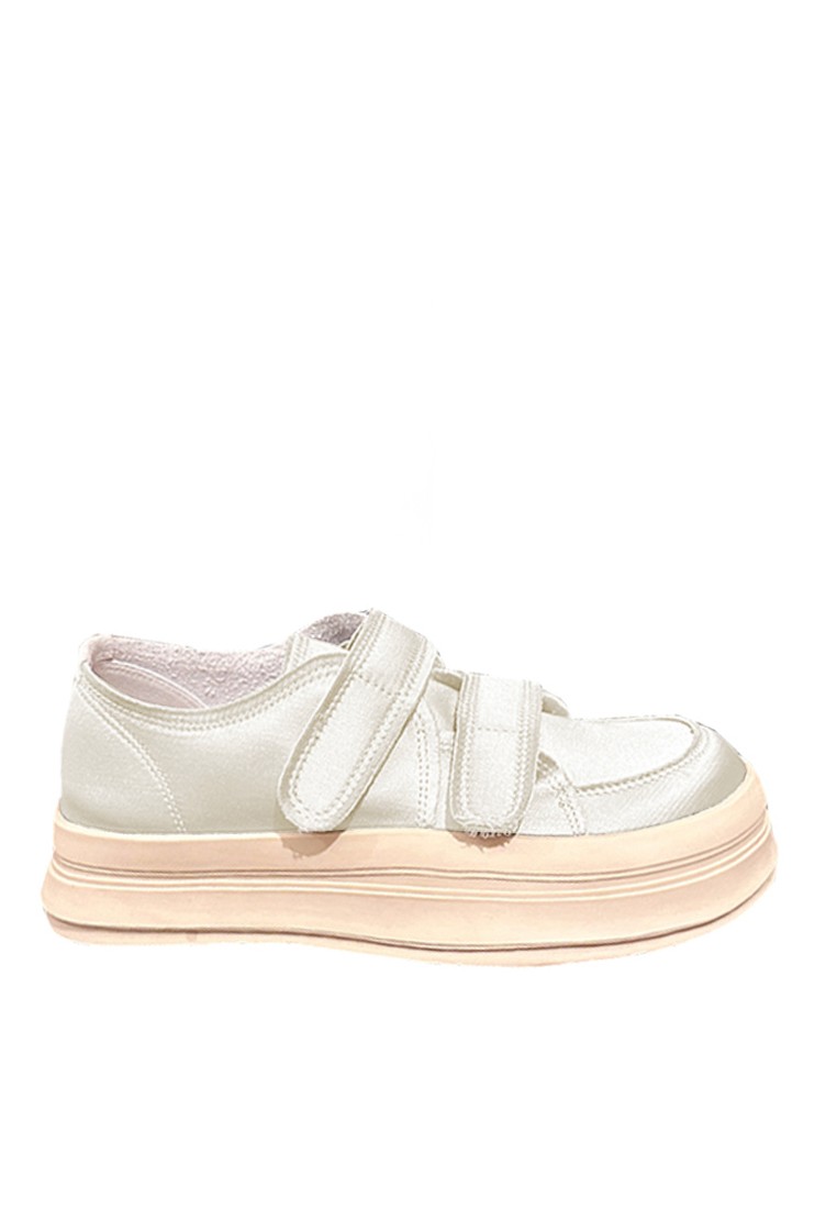 VANSA Simple Satin Platform Shoes VSW-CMB-5