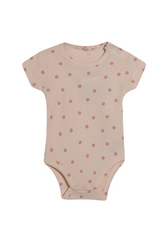 FOX Kids & Baby pink Printed Bodysuit 4EFB8KA2A8DC08GS_1