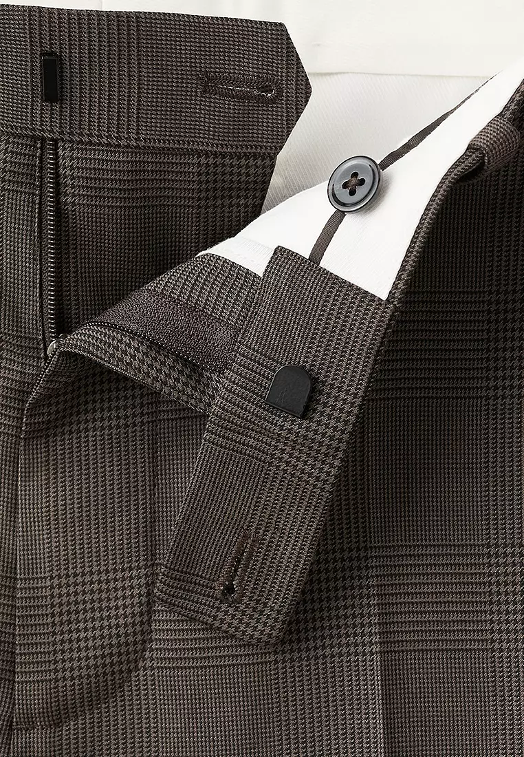 Milan Slim-Fit Suit Trousers