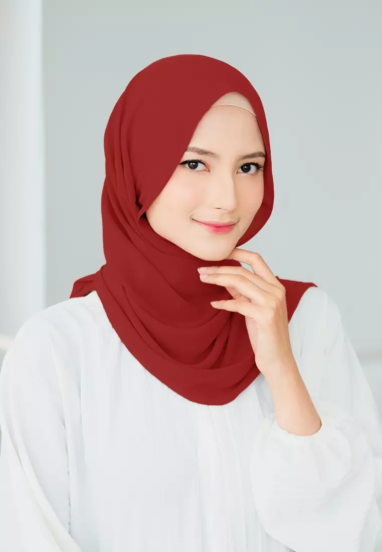 HIJAB INSTAN SAFFA - MAROON