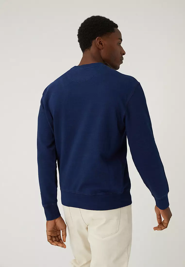 Relaxed Fit Pure Cotton Sweatshirt