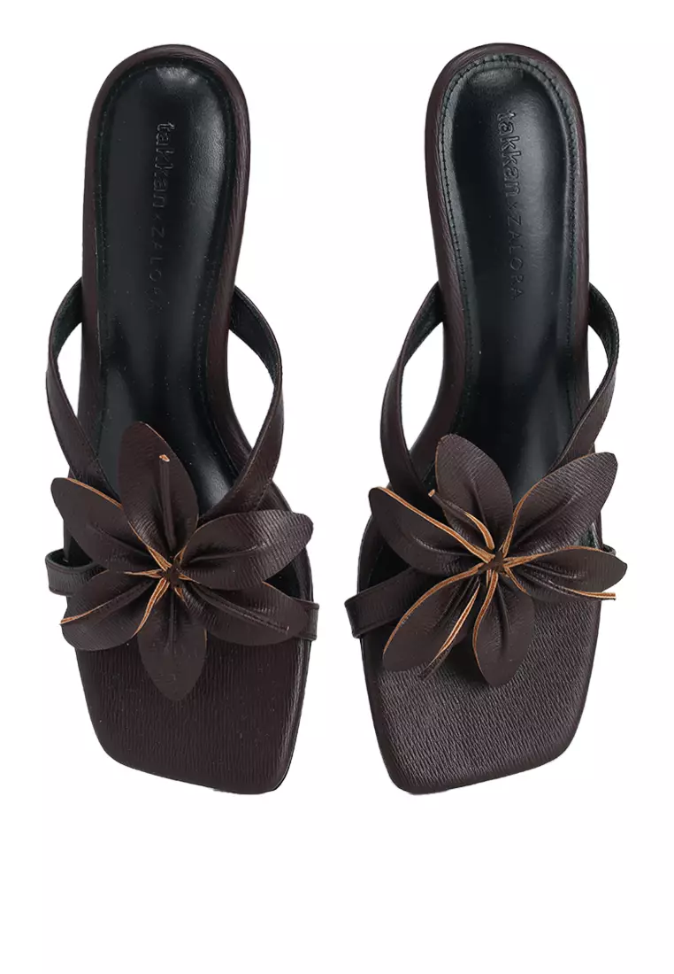 Lily Flower Heels