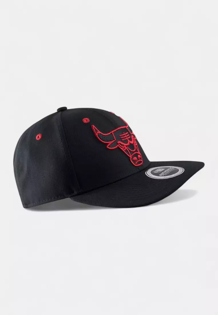 Chicago Bulls Cap Structured Curved for Men Drops Collection
