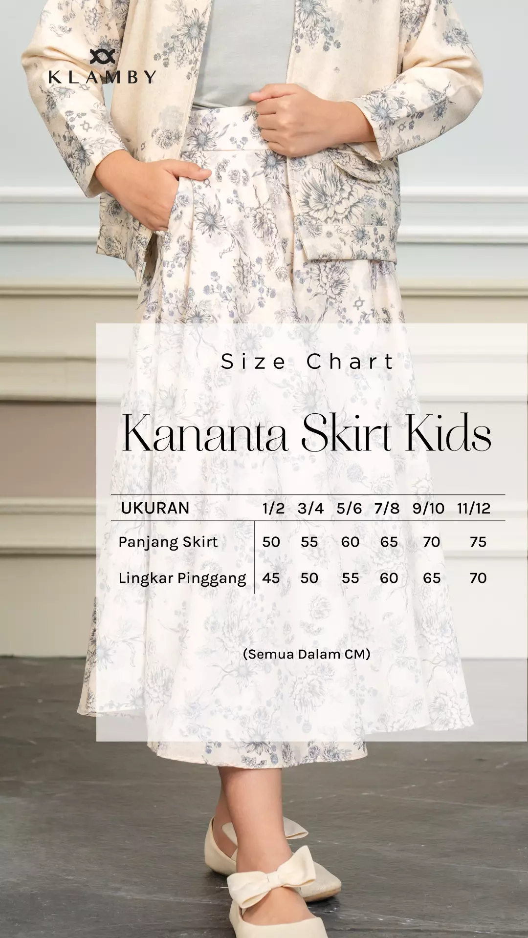 Klamby - Kananta Skirt Kids Celestial Pearl 1/2