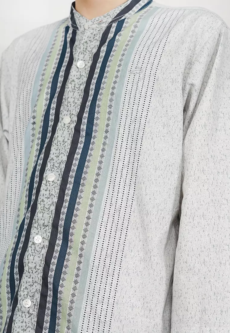 Crocodile KIDS KOKO | Kemeja Koko Katun Lengan Panjang Anak 0259