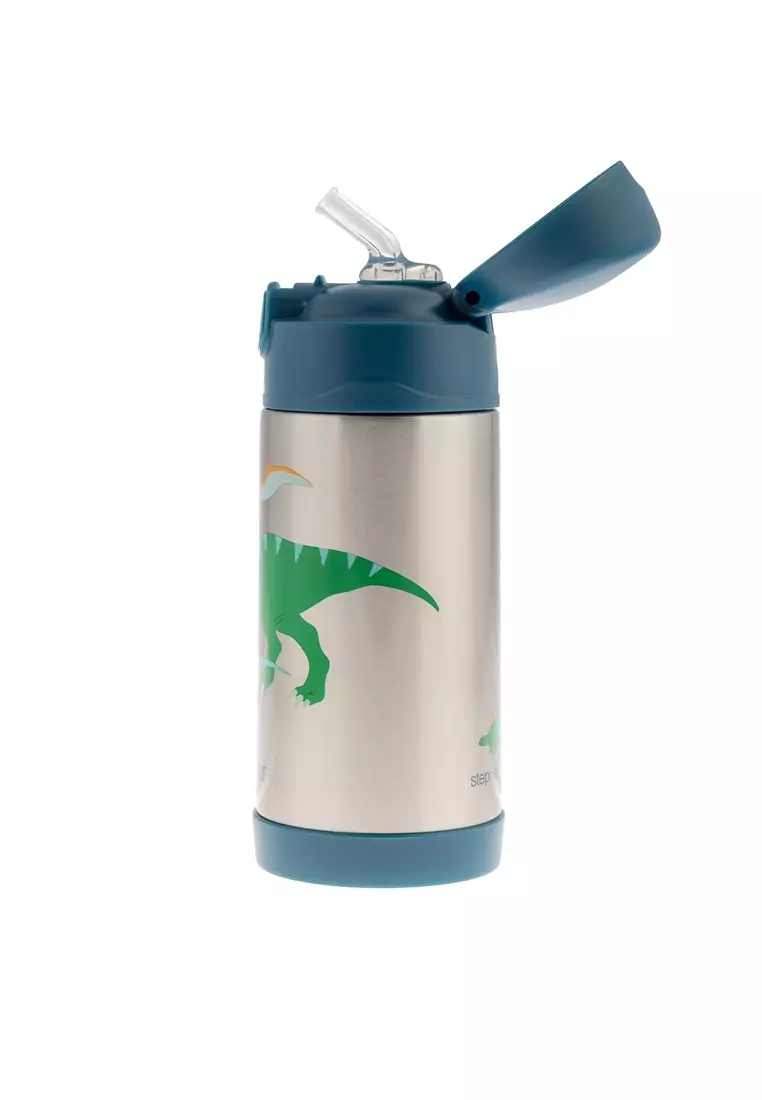 Double Wall Stainless Steel Bottle Tumbler for Kids Dino