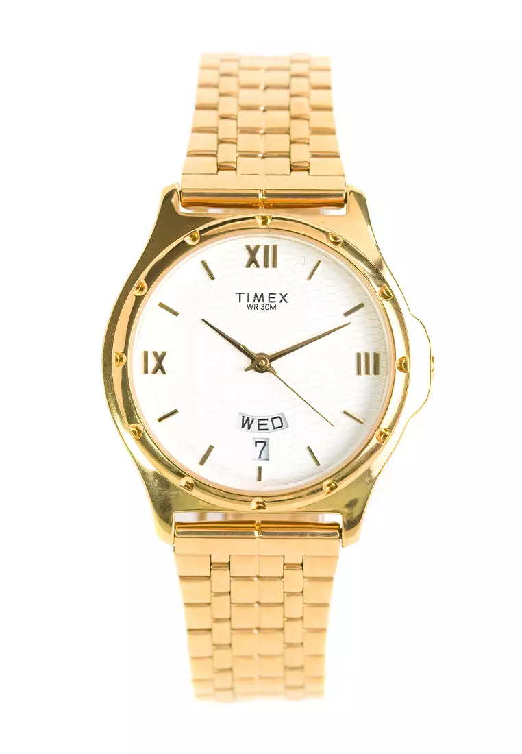 Buy Timex Timex Bw Series Gold Stainless Steel Mens Watch