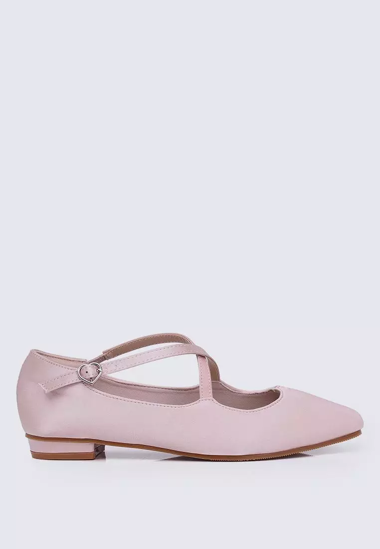 Discount on My Ballerine  shoes - SKU: My Ballerine My Sweetheart Comfy Ballerina In Pink