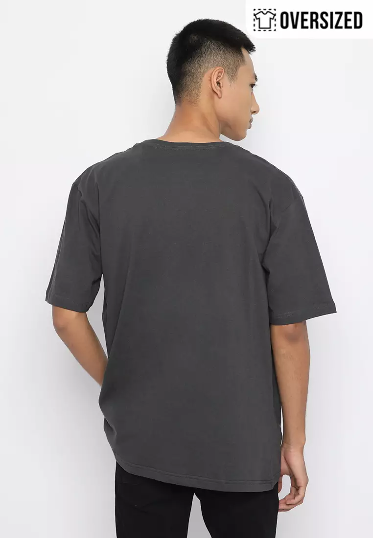 RBJ T-Shirt Cotton Oversized Pria 2079230171