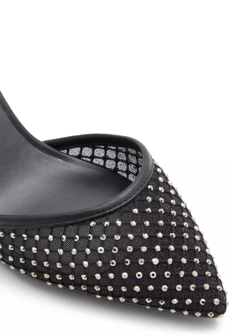 Daliaa Pointed Toe Block Heels