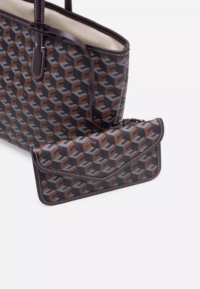 Russo Medium Tote Bag Chestnut Brown