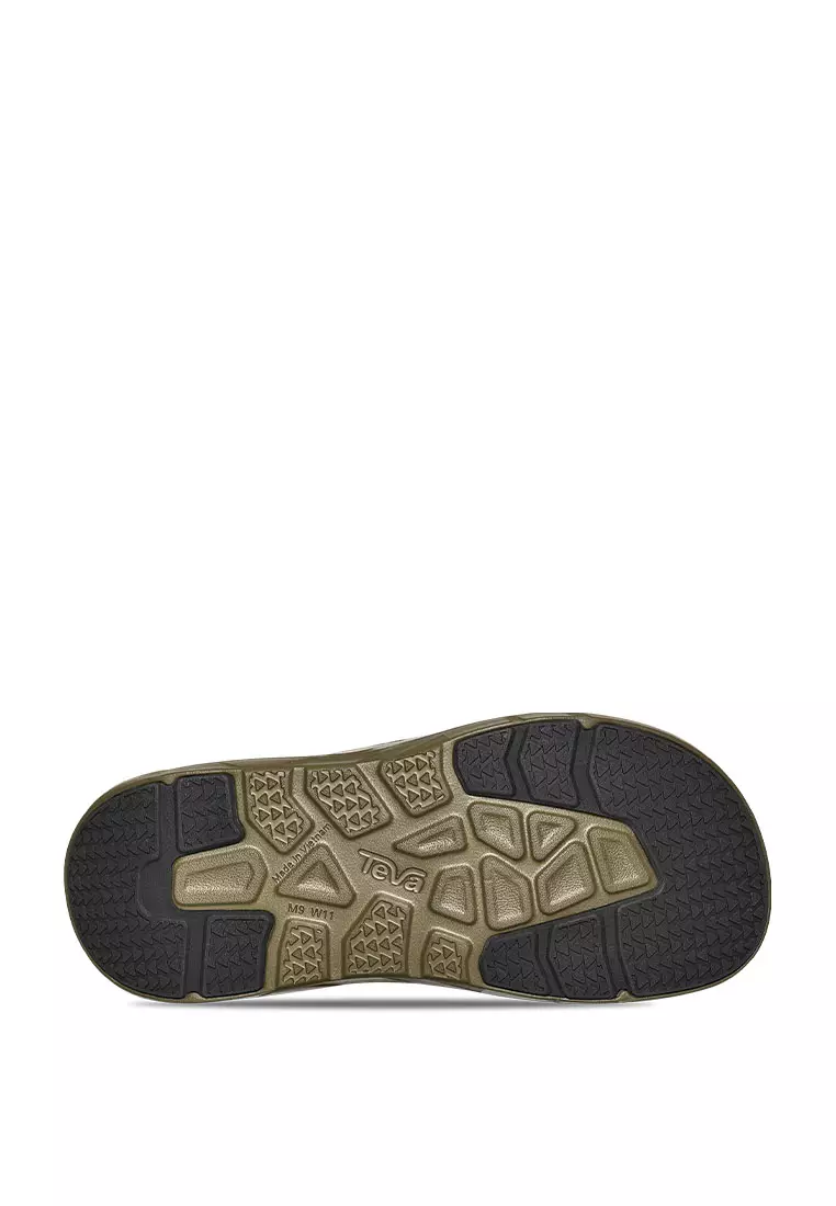 Buy Teva Men's Apretrail Slides Sandals - Dark Olive