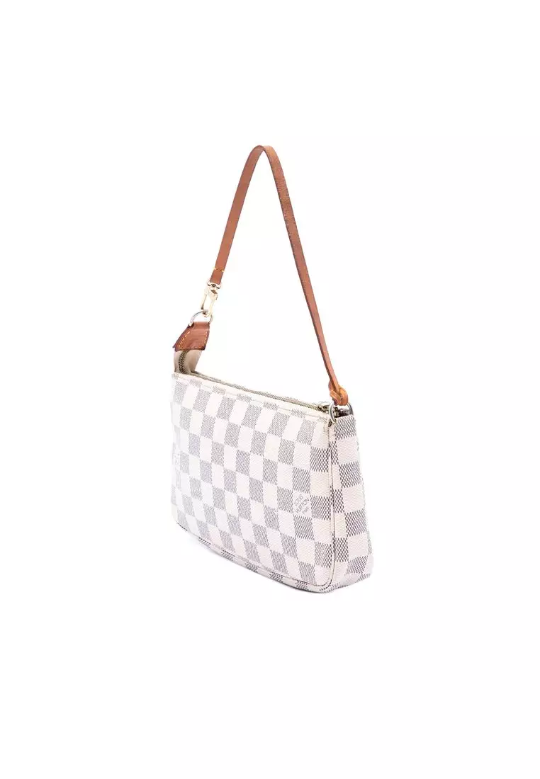 Pre-Loved Louis Vuitton Damier Azur Pochette Accessoires