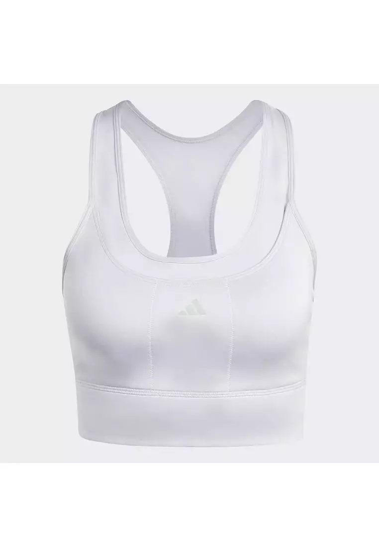 Jual ADIDAS mediumsupport running pocket sports bra Original 2024
