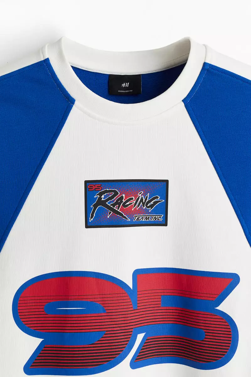 Oversized Fit Printed sweatshirt