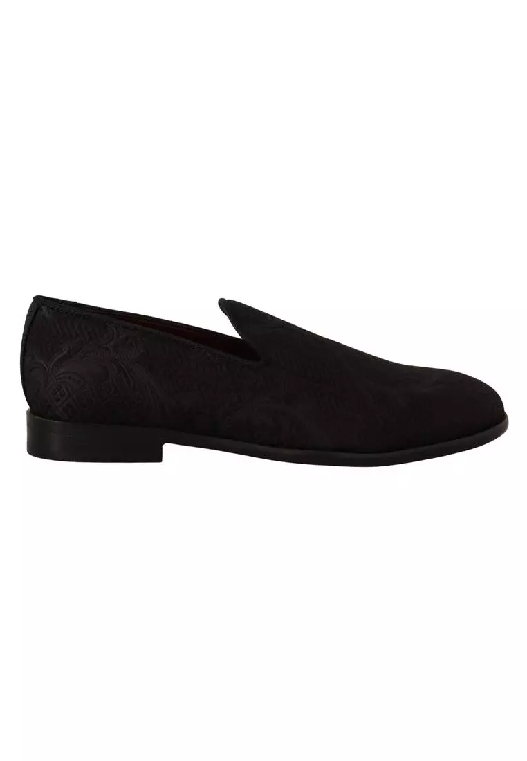 Mens brocade hot sale loafers