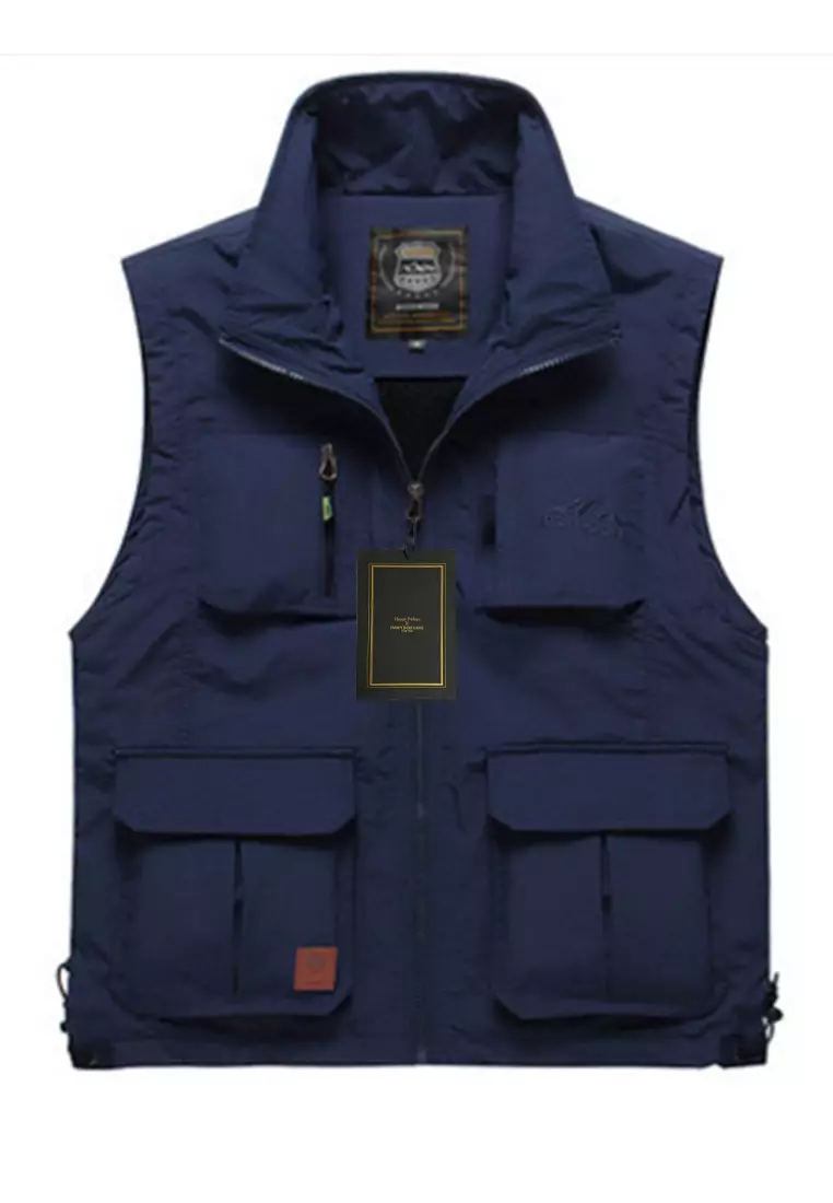 Lightweight multi pocket on sale vest