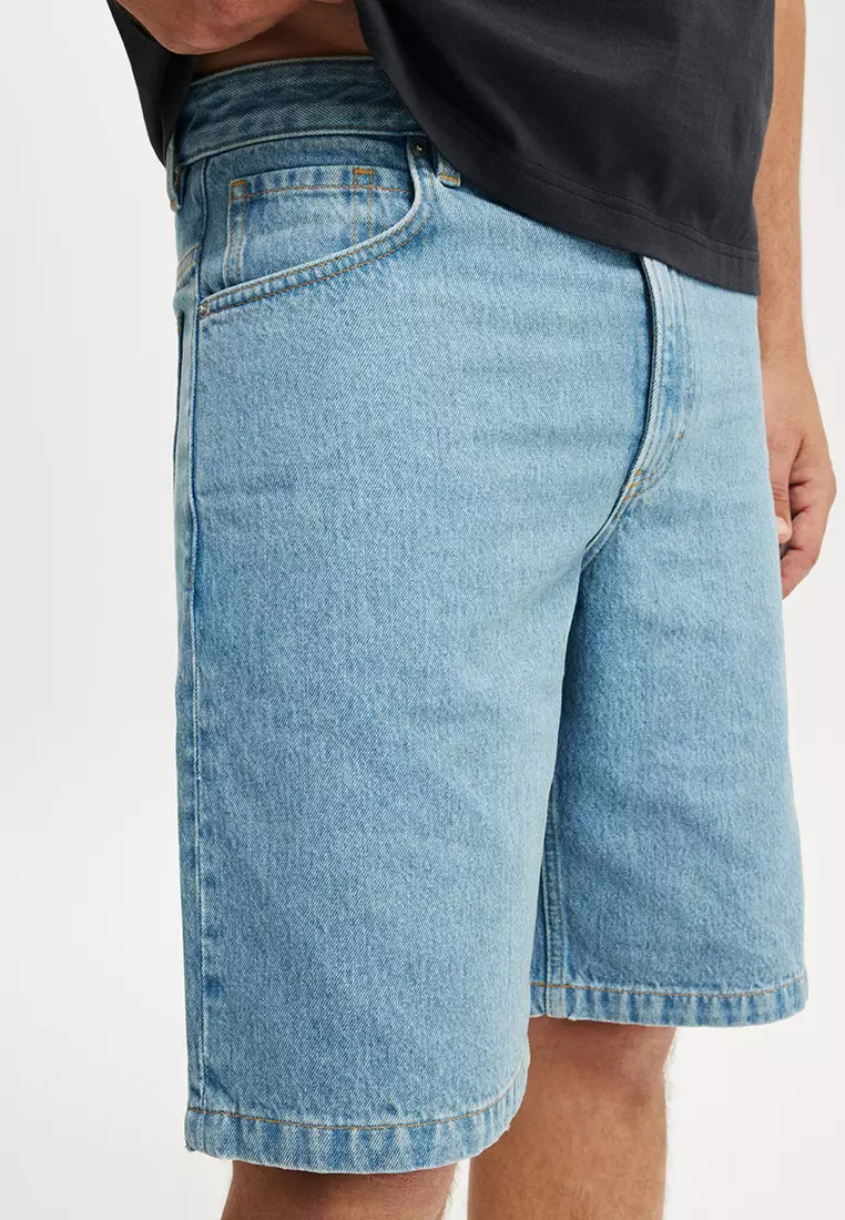 Baggy Denim Shorts
