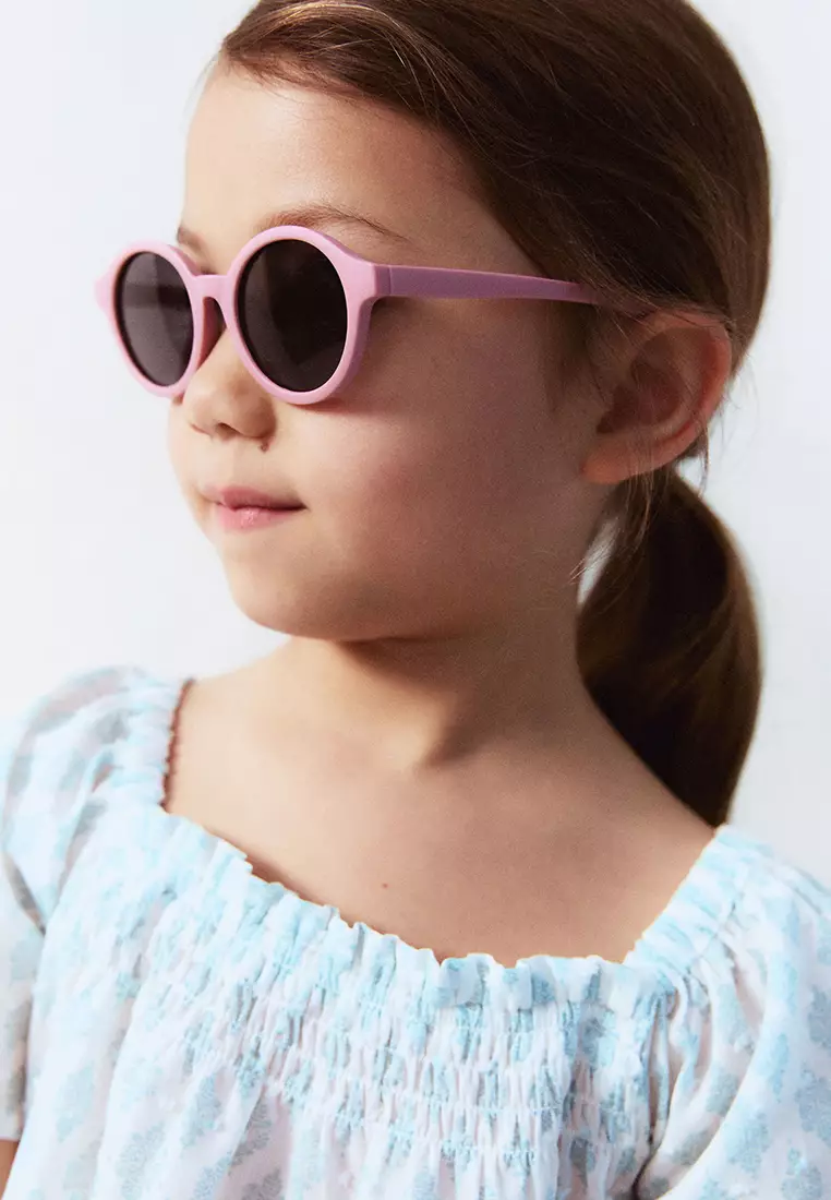 Round-Framed Sunglasses